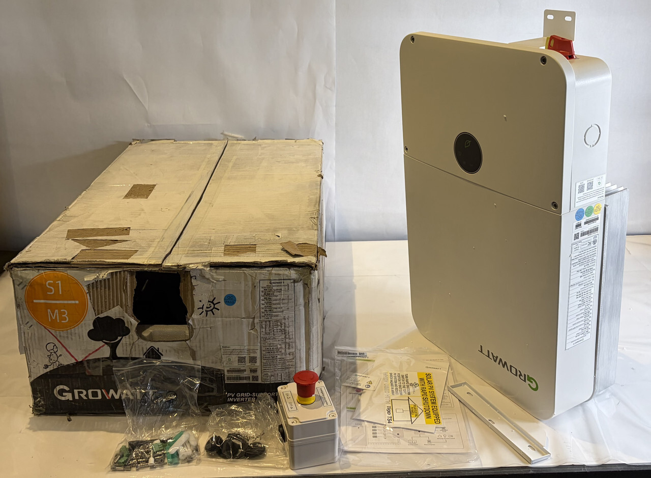 GROWATT MIN 11400TL-XH-US GRID SUPPORT HYBRID INVERTER 11.4K V3