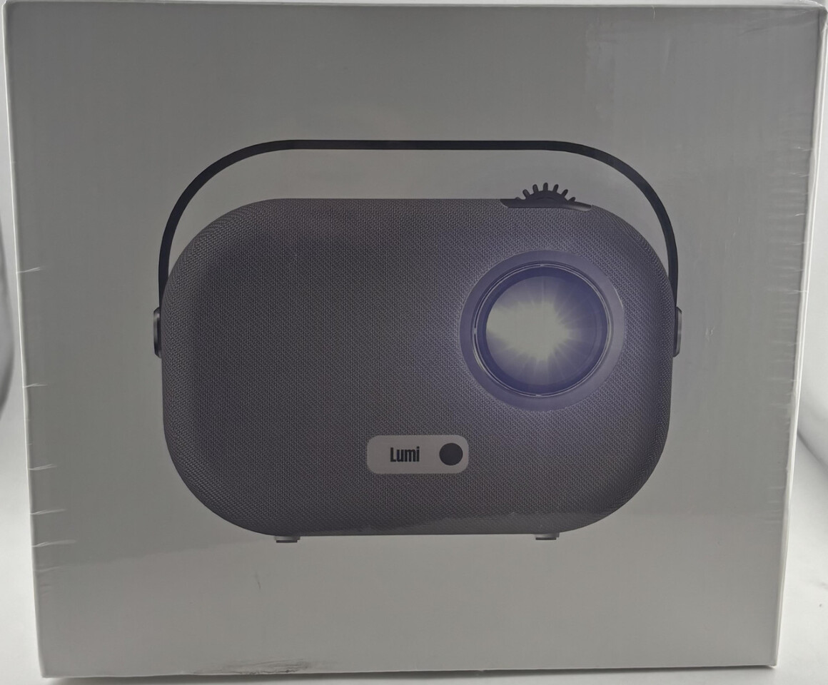 LUMI LUMI-1 SMART PROJECTOR WHITE 50"-200" PROJECTION SIZE 1080P