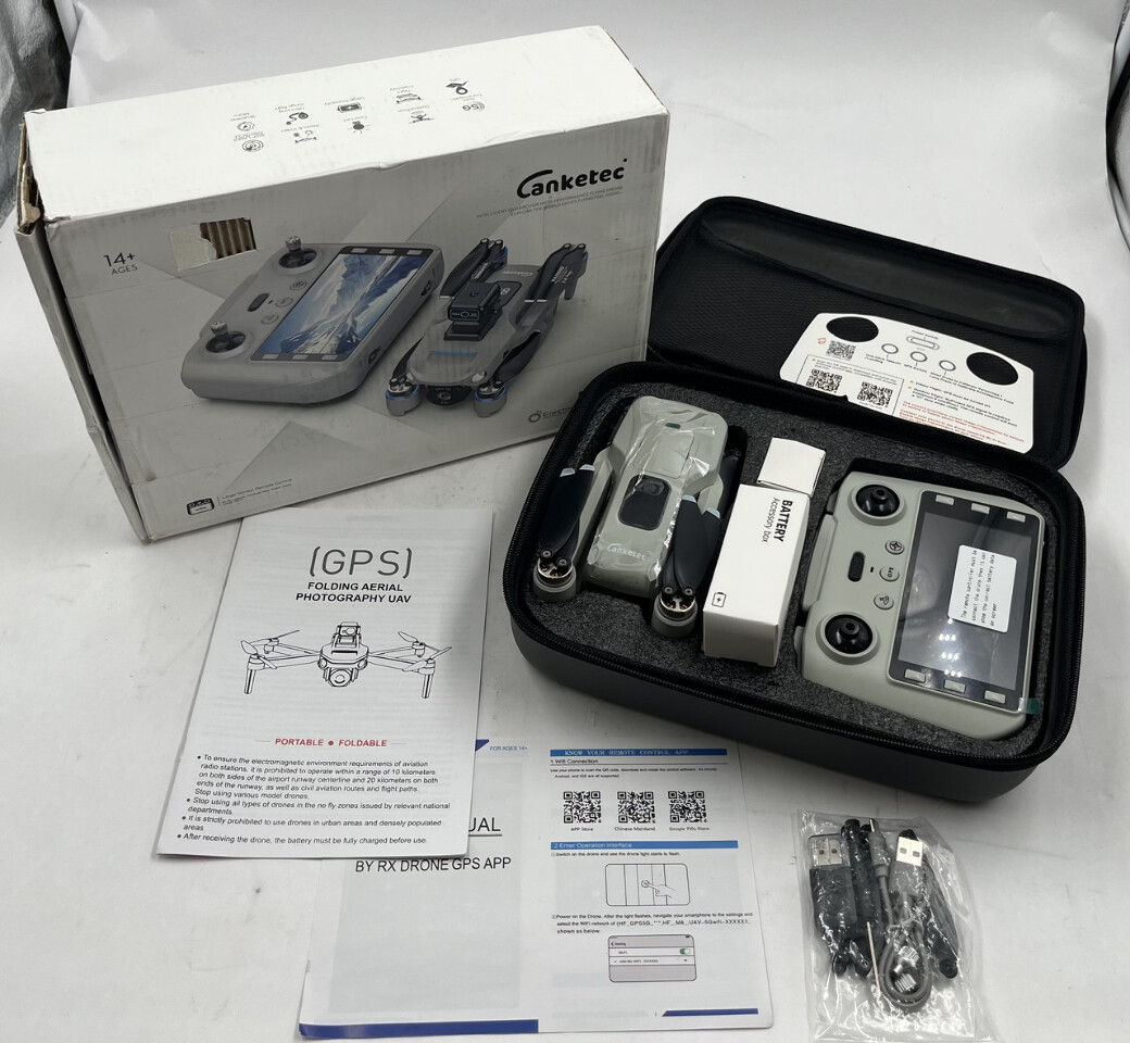 CANKETEC S159UAV GPS  INTELLIGENT QUADROTOR HIGH PREFORMANCE FLYING DRONE 