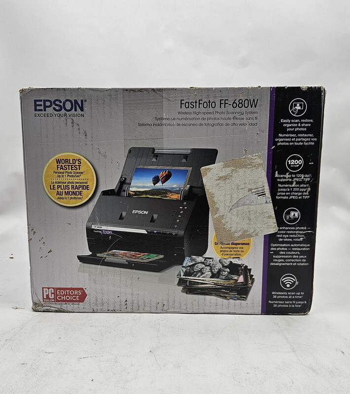 EPSON FF-680W FASTFOTO WIRELESS HIGH-SPEED PHOTO SCANNING SYSTEM