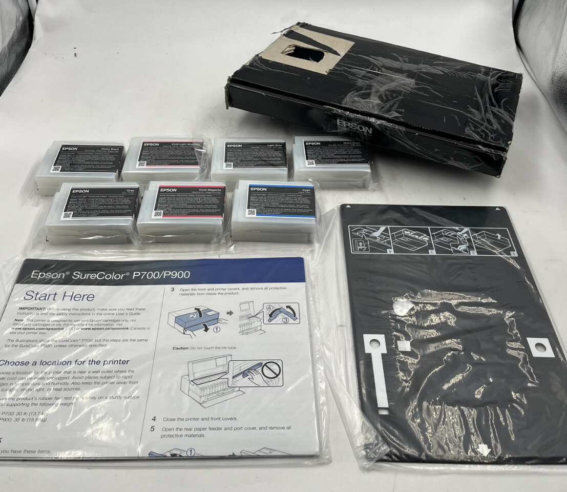 EPSON GENUINE SURECOLOR P700/P900 SET 7 STARTER INK