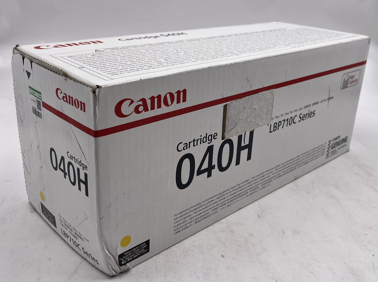 CANON GENUINE 040H LBP710C SERIES GENUINE HIGH YIELD TONER CARTRIDGE YELLOW