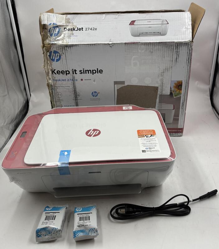 HP DESKJET 2742E SIMPLE HOME PRINTING ROSEWOOD