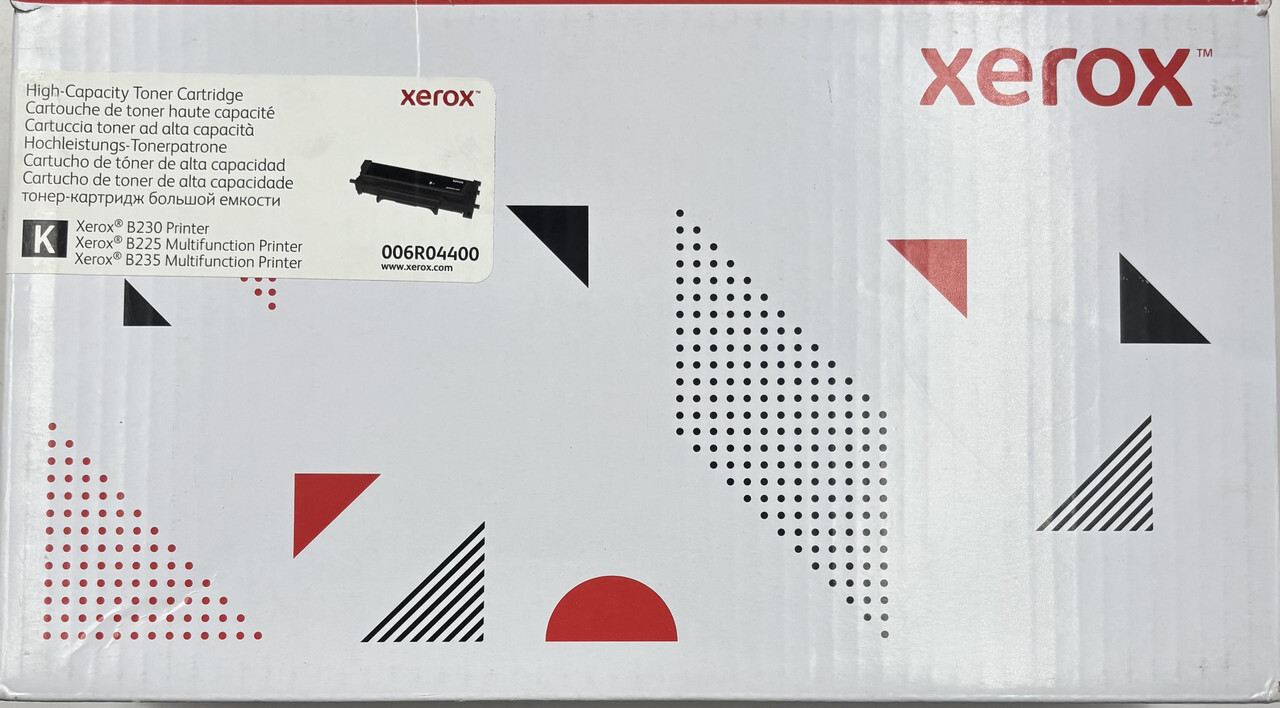 XEROX GENUINE 006R04400 BLACK HIGH-CAPACITY TONER CARTRIDGE