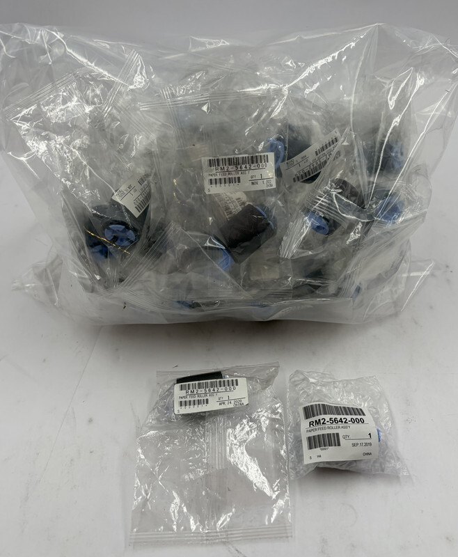 LOT OF 33 HP RM2-5642-000 PAPER FEED ROLLER ASSMEBLY NEW SEALED PACKAGING