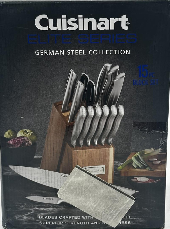 CUISINART C77SS-15PGA ELITE SERIES GERMAN STEEL COLLECTION SUPERIOR KNIFE SET