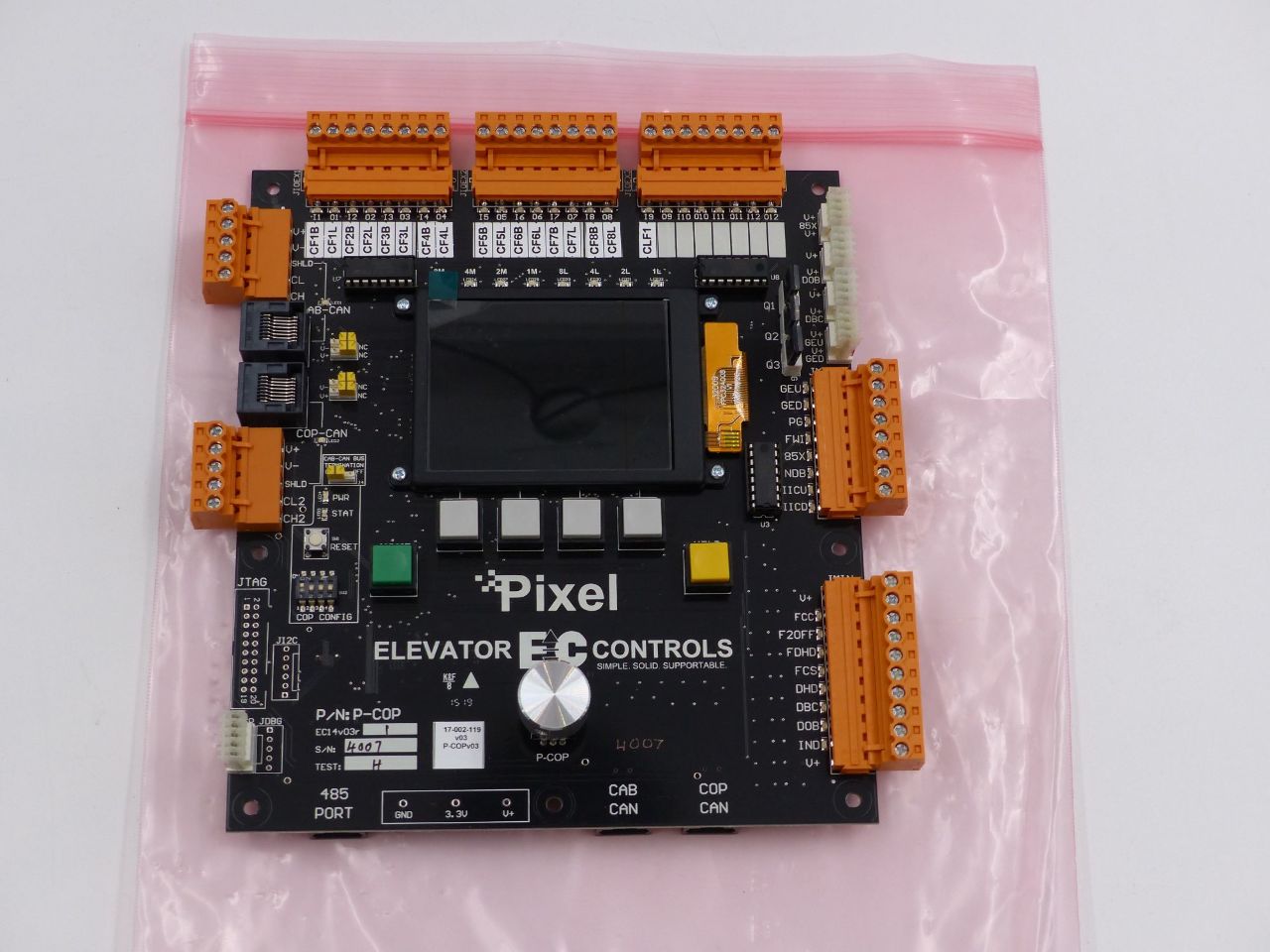 Elevator Controls Pixel Controller – IKFO