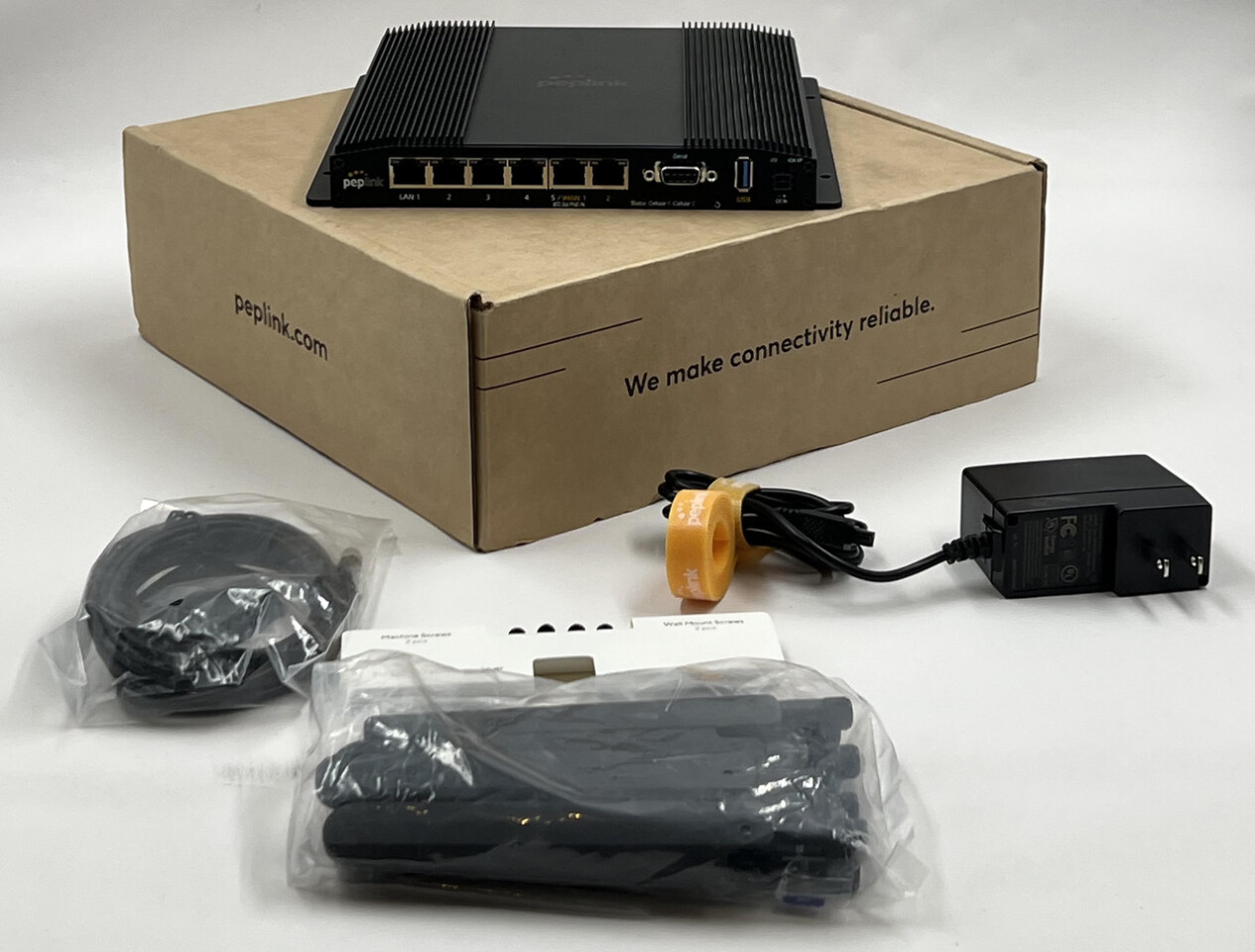 PEPLINK PEPWAVE MAX BR2 PRO 5G DUAL MODEM ROUTER WIFI 6 MAX-BR2-PRO-5GK-T-PRM