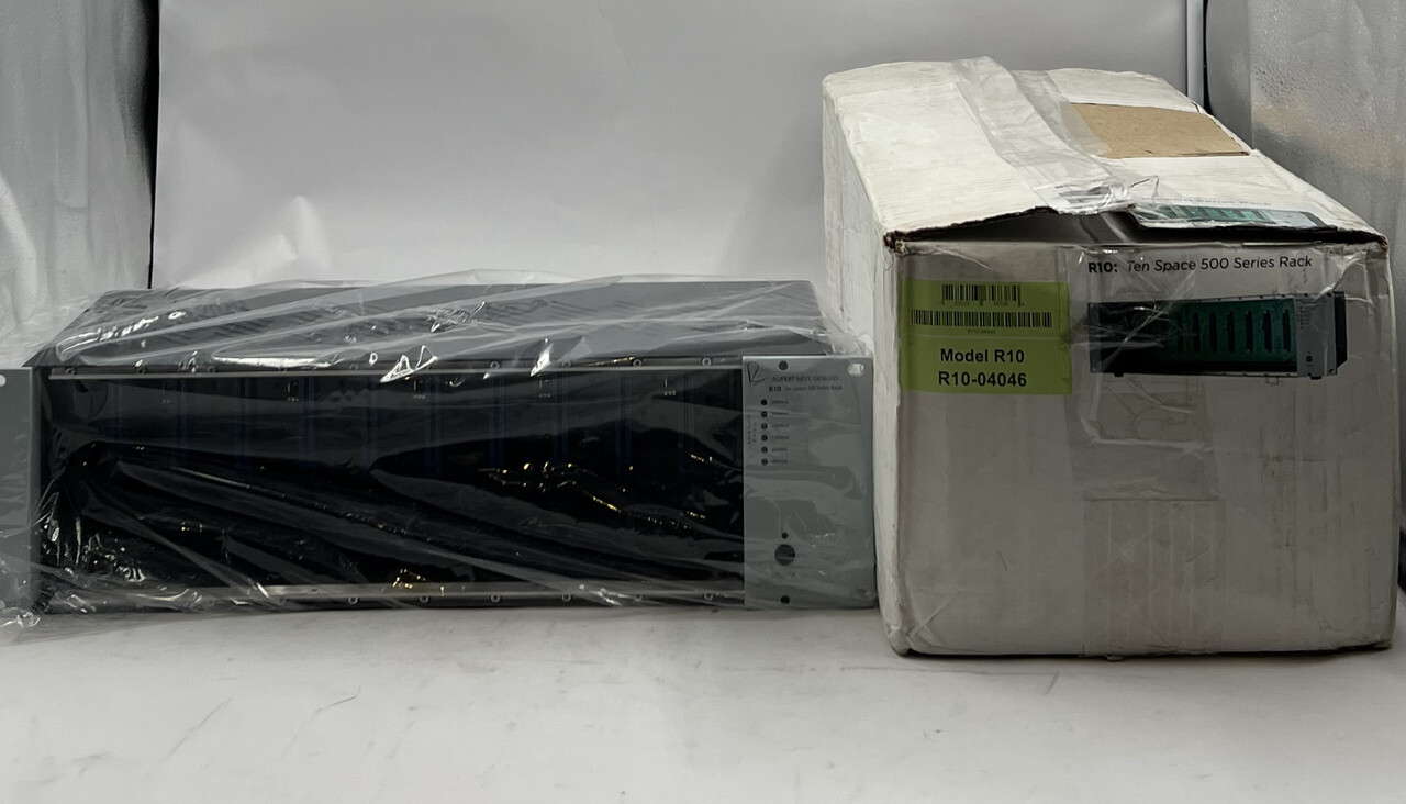 RUPERT NEVE DESIGNS R10-04040 TEN SPACE 500 SERIES RACK