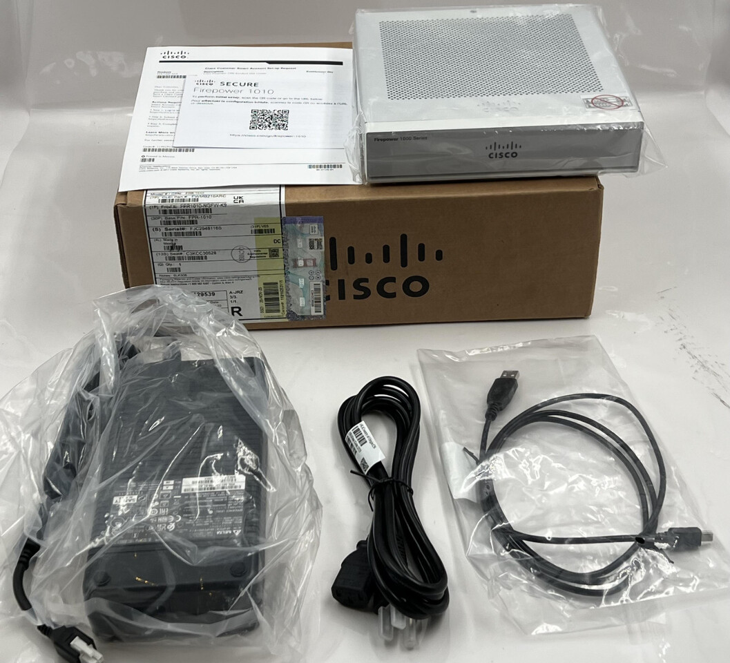 CISCO FIREPOWER 1010 NGFW SECURITY APPLIANCE FPR1010-NGFW-K9