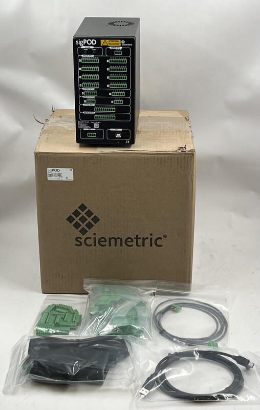 SCIEMETRIC SIGPOD 1608 8-CHANNEL ANALOG EXPANSION MODULE 10500-1608-0000