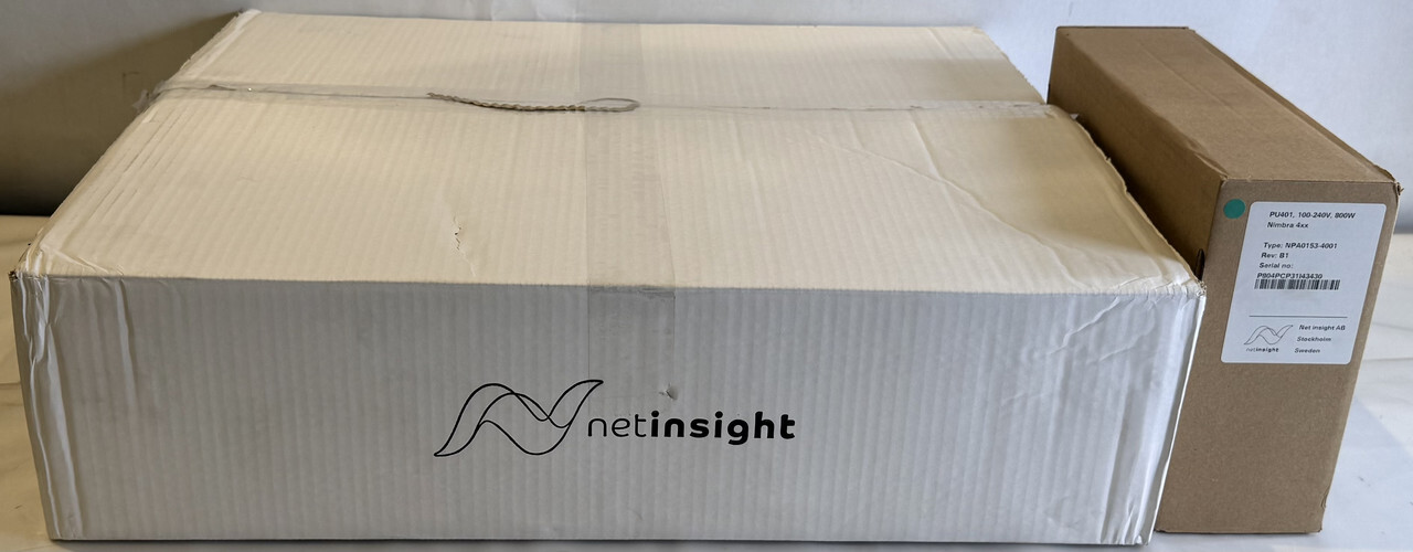 NET INSIGHT NIMBRA 414 NPQ00041-AW01 ENCODER AND DECODER WITH NPA0153-4001