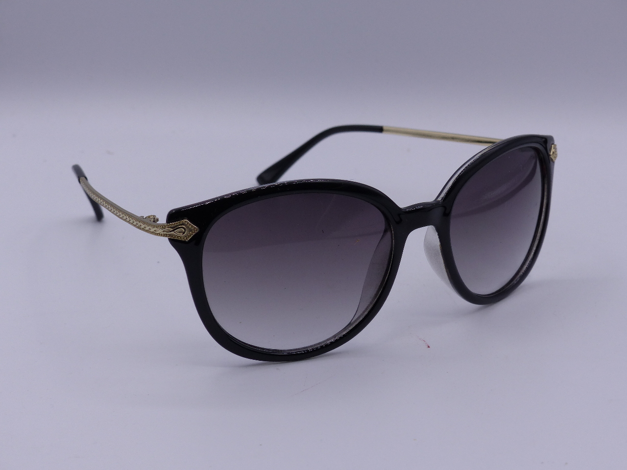 CHILLI BEANS SUNGLASSES OC MT 1676 BLACK BROWLINE SILVER DET 0501