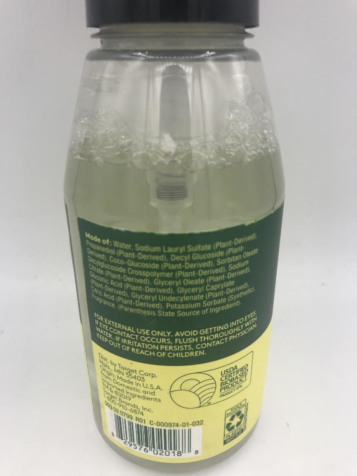 EVER SPRING LEMON & MINT FOAMING HAND SOAP 10 FL. OZ. 295.7 ML. MDG