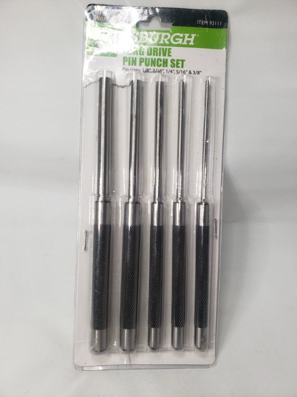 PITTSBURGH LONG DRIVE PIN PUNCH SET 5 PC MDG Sales, LLC