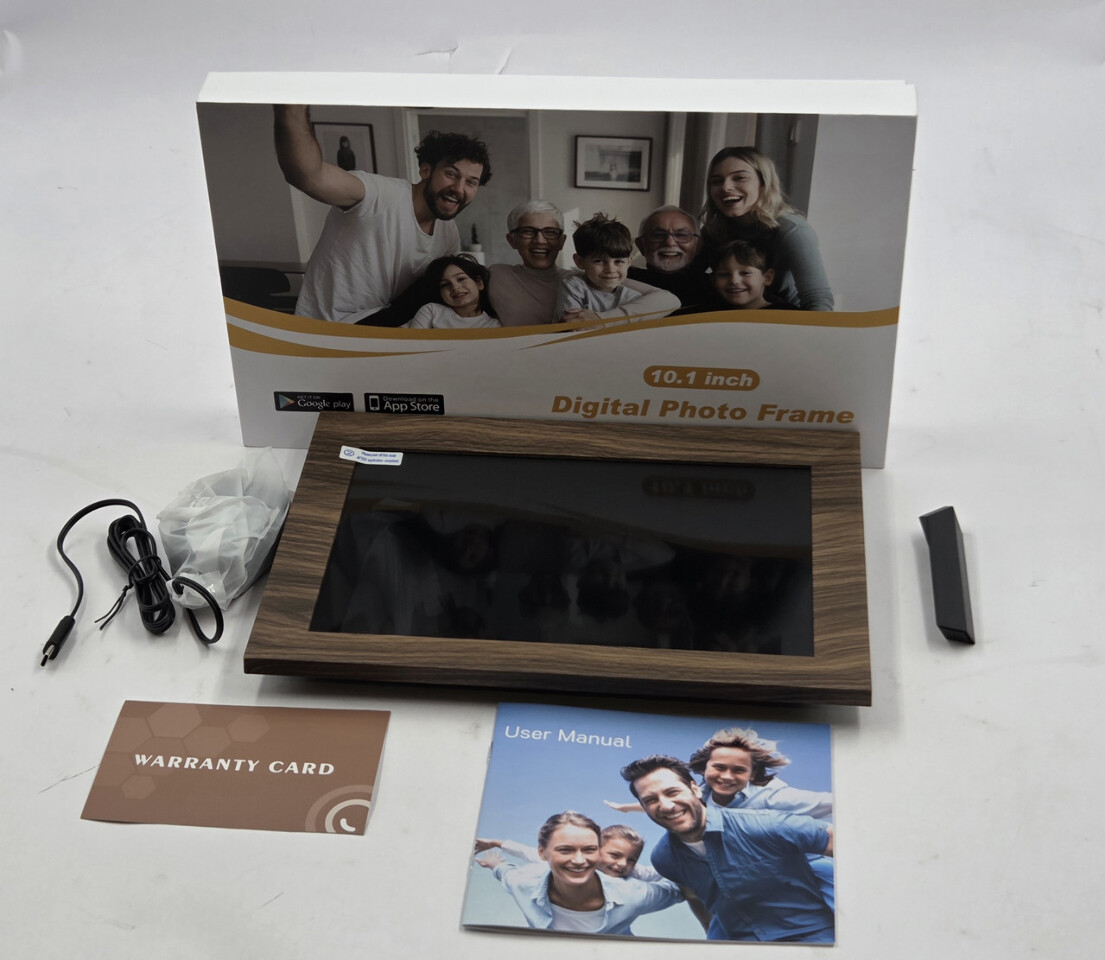 CANUPDOG WIFI DIGITAL PHOTO FRAME 10.1" SCREEN TOUCHSCREEN 16GB