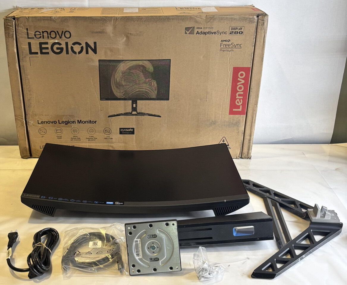 LENOVO R27FC-30 A23270FR1 LEGION 27" LCD LED BACKLIT FHD 280HZ 0.5MS MONITOR