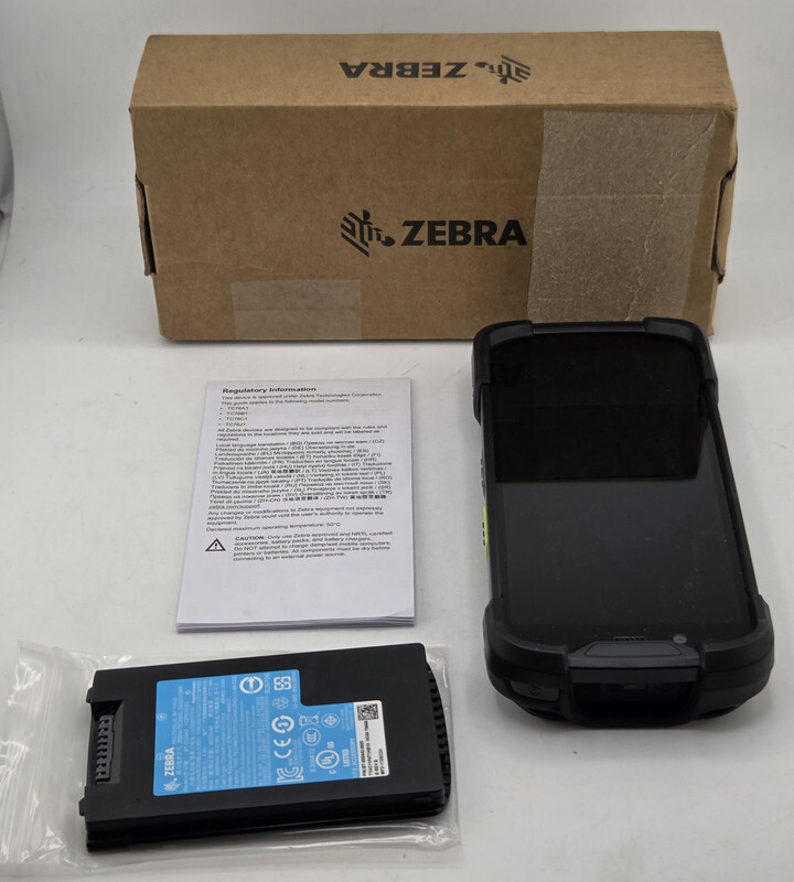 ZEBRA TC78A1-3T1K4B1A10-NA HANDHELD MOBILE COMPUTER WIFI 8GB RAM 128GB W/BATTERY