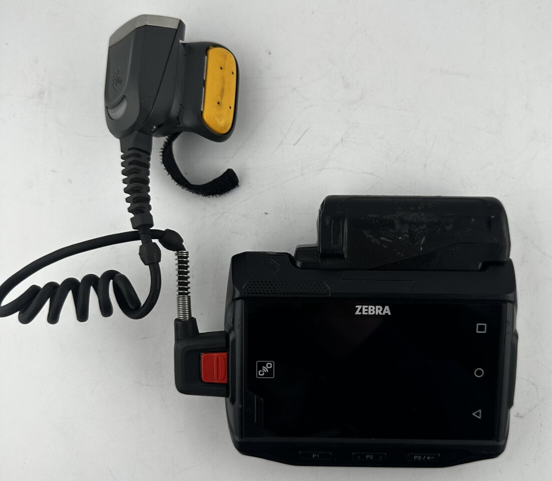 ZEBRA WT63B0 WEARABLE HANDHELD MOBILE COMPUTER SCANNER WT63B0-TX0QNENA W/BATT