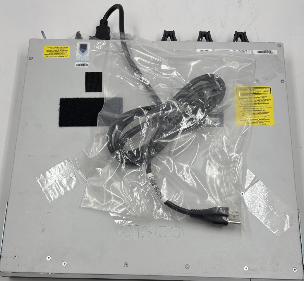 CISCO C9300-48P-E V07 CATALYST 9300 48 PORT POE+ GIGABIT ETHERNET MANAGED SWITCH