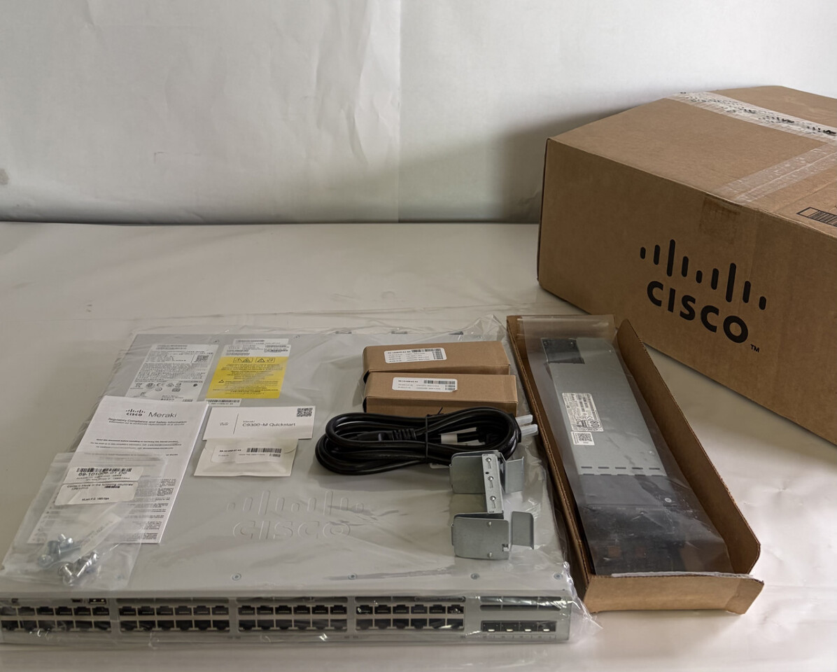 CISCO C9300L-48PF-4X-M CATALYST 9300L SERIES 48 PORT POE NETWORK SWITCH