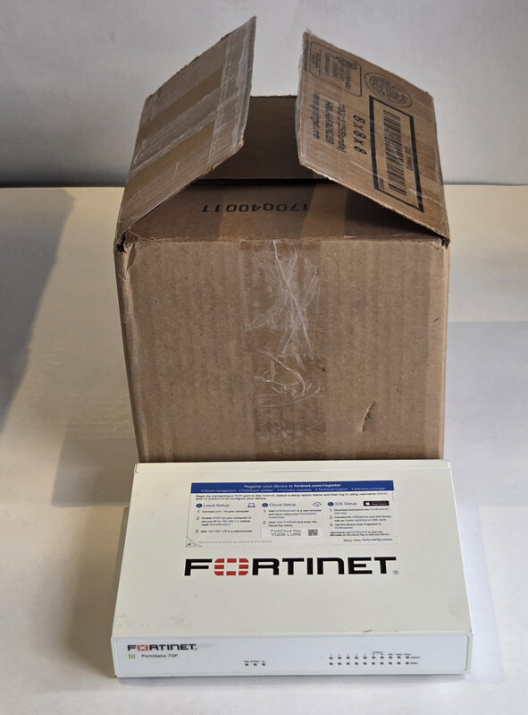 FORTINET FG-70F FORTIGATE 70F FIREWALL 9 PORTS SD-WAN ETHERNET DESKTOP SECURITY