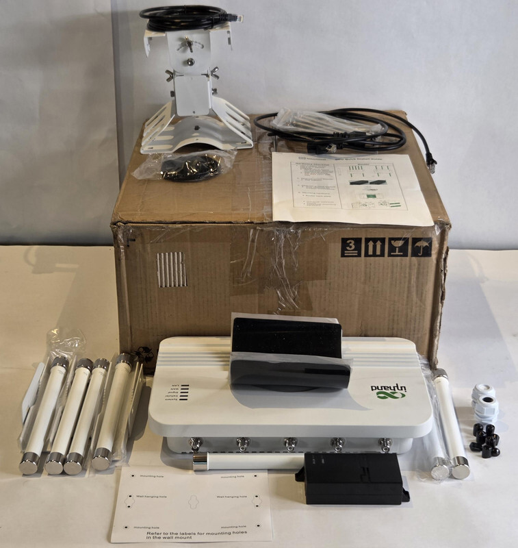 INHAND ODU2002 OUTDOOR UNIT CLOUD-MANAGED 5G POE HIGH SPEED ROUTER