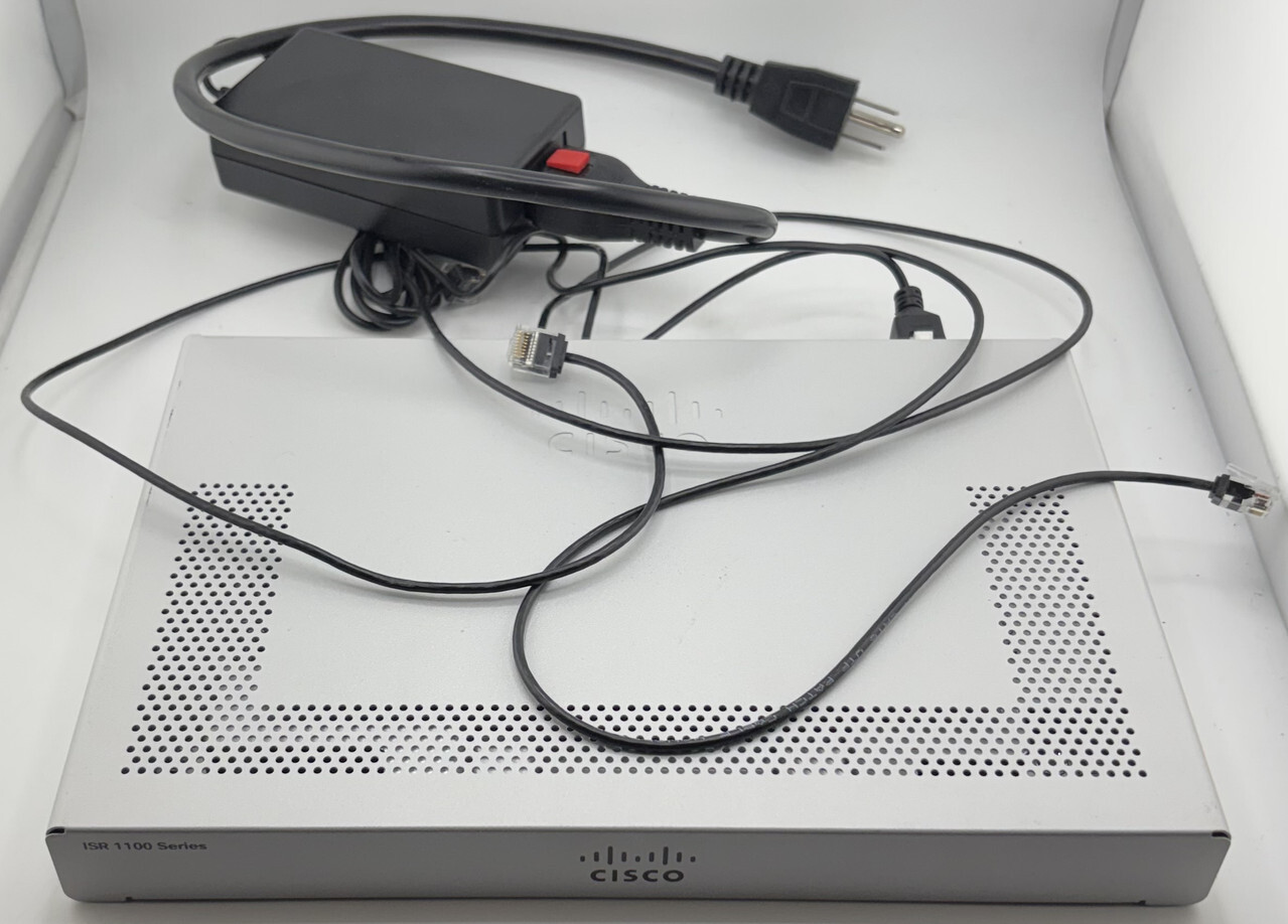 CISCO ISR1100-6G V01 GIGABIT 6-PORT INTEGRATED SERVICES ROUTER