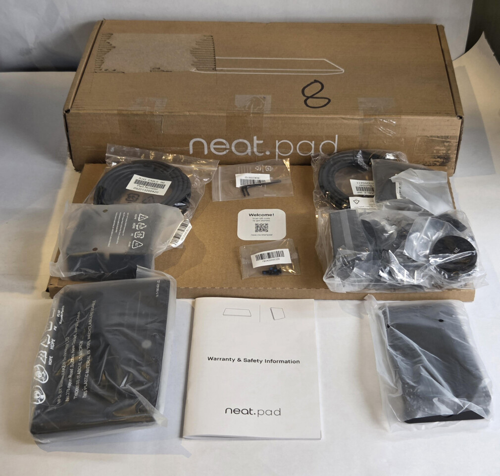 NEAT NEATPAD-SE VIDEO CONFERENCE PAD TOUCH SCREEN SCHEDULING DISPLAY CONTROLLER