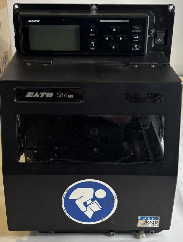 SATO S84-EX INDUSTRIAL LARGE THERMAL LABEL PRINTER ENGINE PRINTER