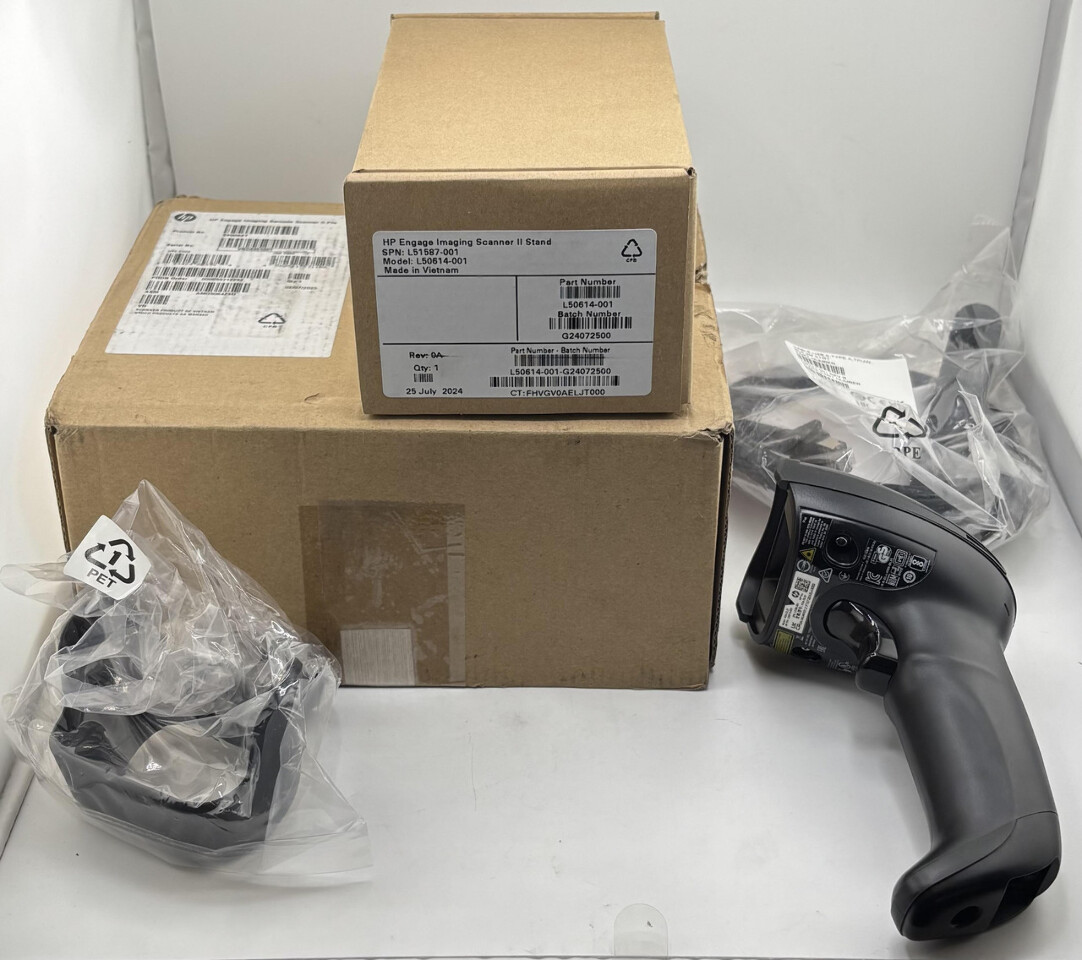 HP HSN-DL01 5YQ08AT HANDHELD ENGAGE II PRO IMAGING BARCODE SCANNER L50613-003