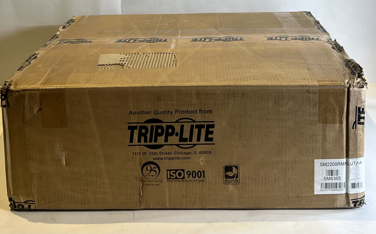 TRIPP-LITE SMART2200RMXL2UTAA SMARTPRO 3000VA 2880W RACK MOUNTABLE UPS SM8365