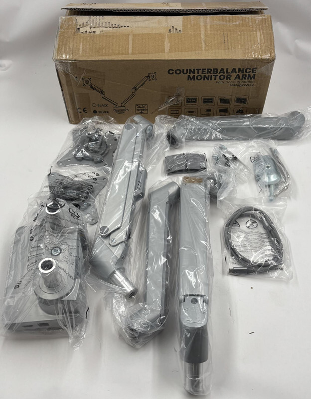 RICHELIEU 500FPDK22100 FLEXA PRO SERIES HEAVY-DUTY SPRING-ACTION MONITOR ARM