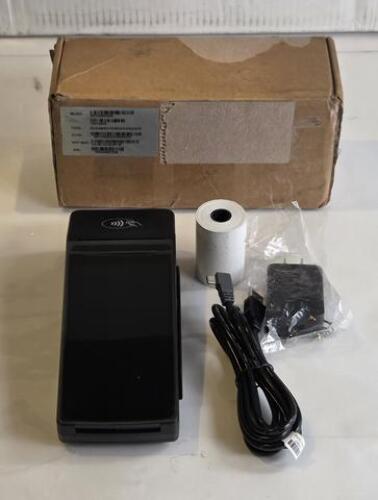 CASTLES TECHNOLOGY SATURN1000 HANDHELD POS TERMINAL +BATTERY & ADAPTER 10512005