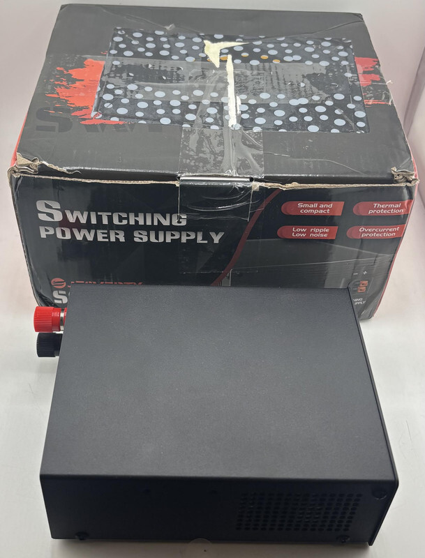 JESVERTY SS-30P GREY 13.8V 30A DC REGULATED UNIVERSAL COMPACT BENCH POWER SUPPLY