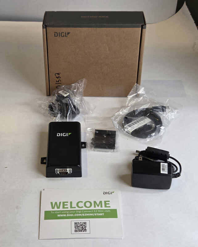 DIGI EZ01-M000 CONNECT EZ MINI DEVICE SERVER WITH POWER ADAPTER