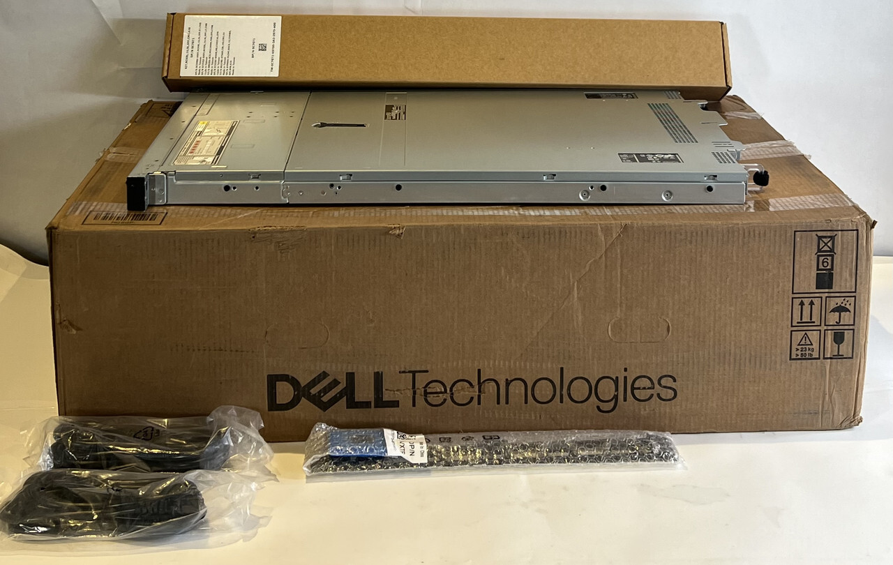 DELL POWEREDGE R6615 1U SERVER EPYC 9354P 32C 8*64GB DDR5 5*G4NY4 24GBPS 2*7450