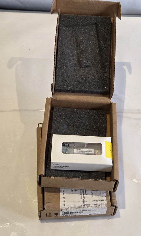 QTY 2* HPE ARUBA J4858D SFP 1G LC SX 500M MMF XCVR MINI-GBIC TRANSCEIVER MODULE