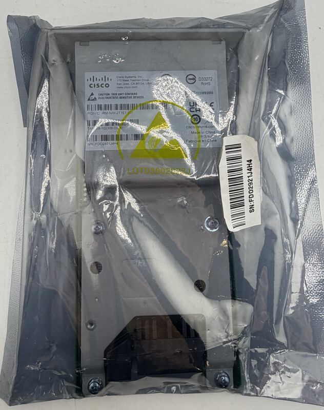 CISCO 2 PORT T1E1 NETWORK INTERFACE MODULE IRM-NIM-2T1E1 V01 IR SERIES