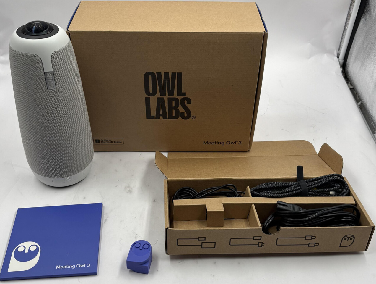 OWL LABS MEETING OWL 3 MTW300-1000 1080P 360 DEGREE VIDEO CONFERENCE CAMERA