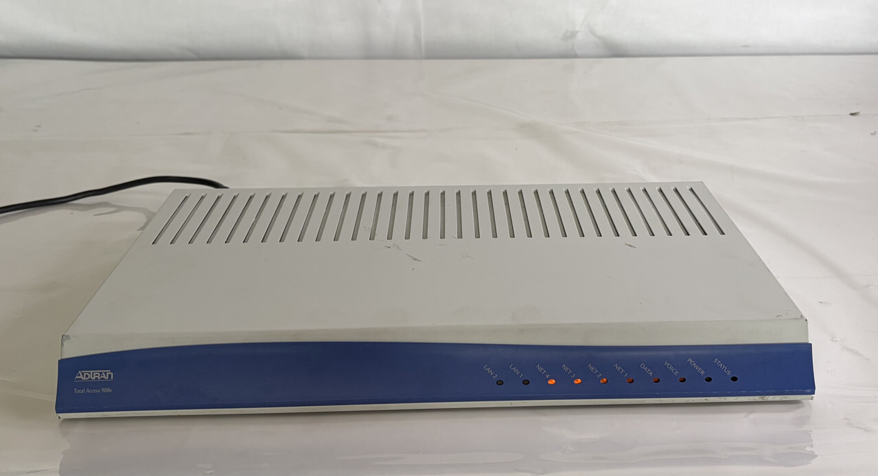 ADTRAN TOTAL ACCESS 2ND GEN 908E + VPN DSP DUAL VOIP GATEWAY ROUTER 4242908L3