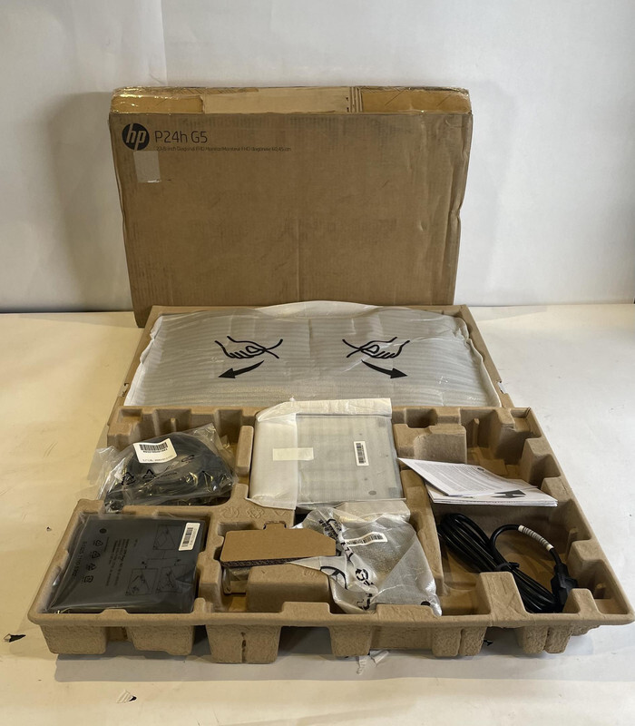 HP P24H G5 IPS BLACK LCD 23.8 INCH 1920X1080 HDMI DP FULL HD MONITOR