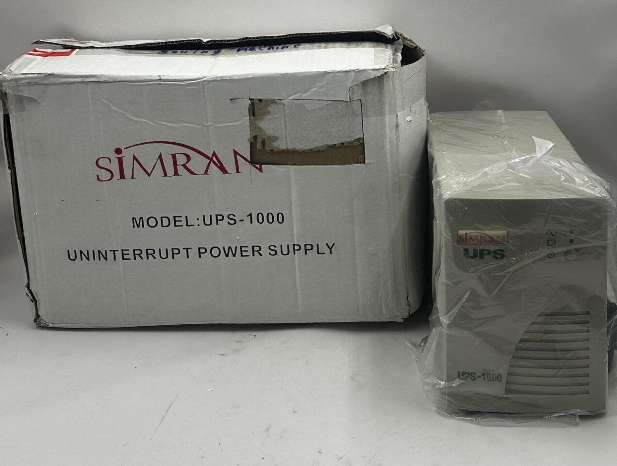 SIMRAN UPS1000 POWER BACKUP SYSTEM 1000WATT UNINTERRUPTIBLE POWER SUPPLY 220V
