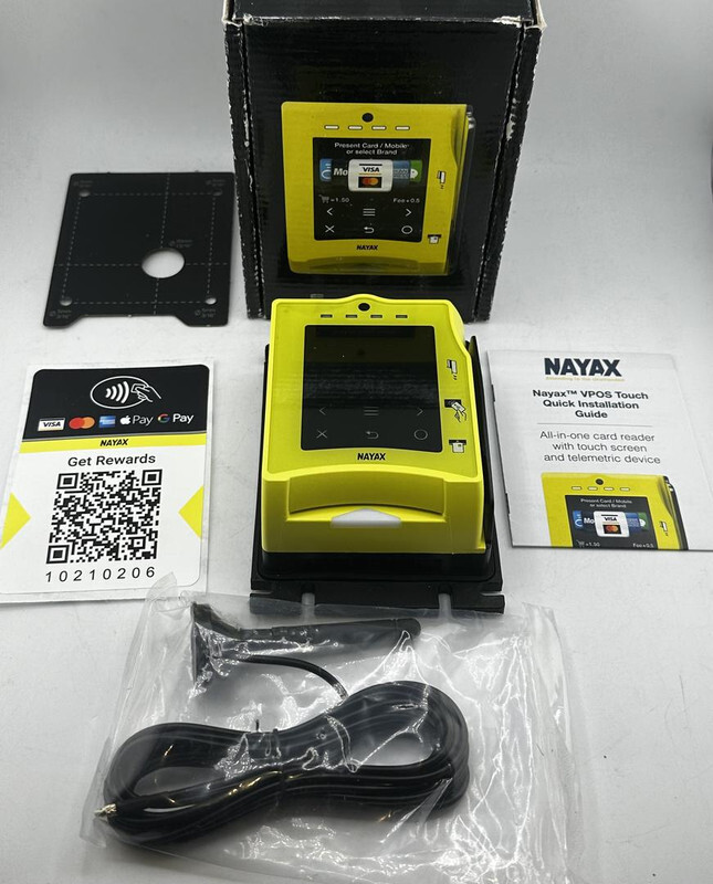 NAYAX R144GUSY01S10 VPOS TOUCH CREDIT CARD READER KIT FOR VENDING MACHINE