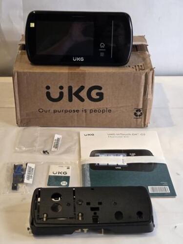 UKG INTOUCH DX G2 861000-013 KRONOS TIME CLOCK TERMINAL TOUCH SCREEN