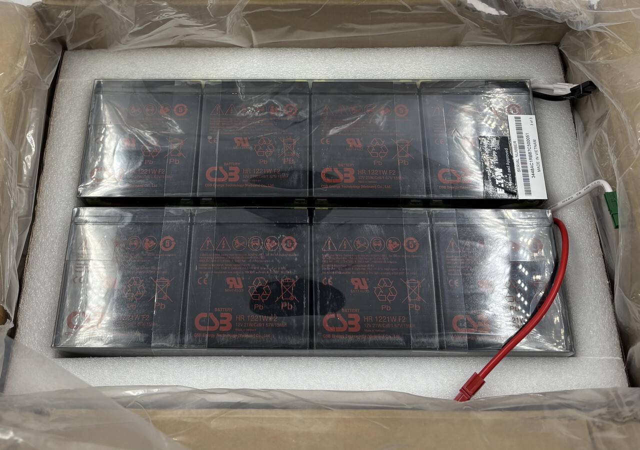 TRIPP LITE RBC5-192 SET OF 8 UPS 192VDC 4U REPLACEMENT BATTERY CARTRIDGES