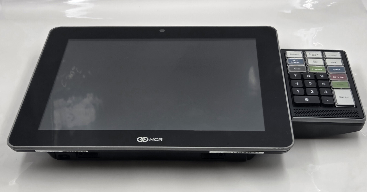 NCR 7703-4515-8801 XR7 PLUS 15 INCH ALL IN ONE POS TOUCHSCREEN TERMINAL