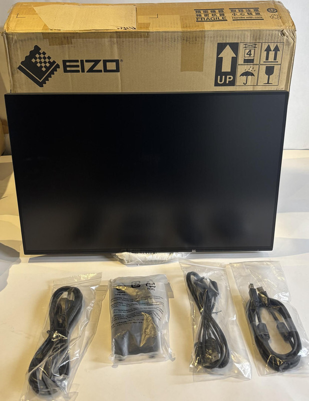 EIZO FLEXSCAN EV2456 0FTD2229 LCD DISPLAY 24.1" UXGA 1920 X 1200 SLIM MONITOR