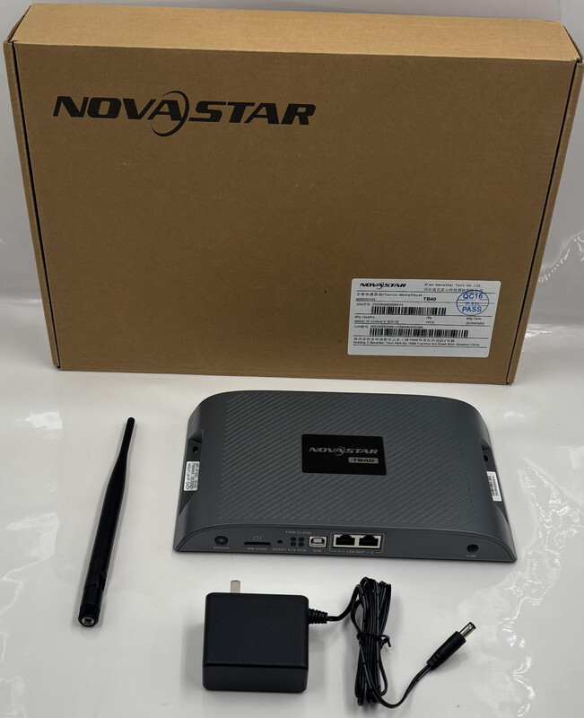 NOVASTAR TB40 LED VIDEO 4K WI-FI WALL CONTROLLER ALL-IN-ONE MEDIA PLAYER
