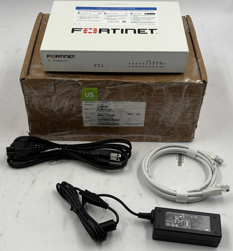 FORTINET FG-61F P24293-03-26 FORTIGATE 10 GBPS NETWORK SECURITY FIREWALL